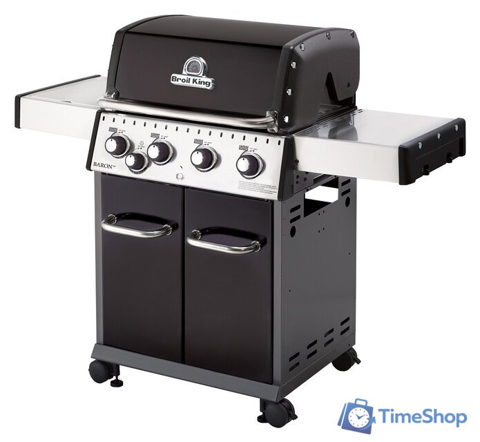 Газовый гриль для дачи Broil King Baron 440 - Изображение №3 — Интернет-магазин Time-Shop