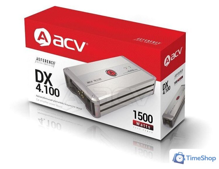Автомобильный усилитель ACV DX-4.100 - Изображение №2 — Интернет-магазин Time-Shop