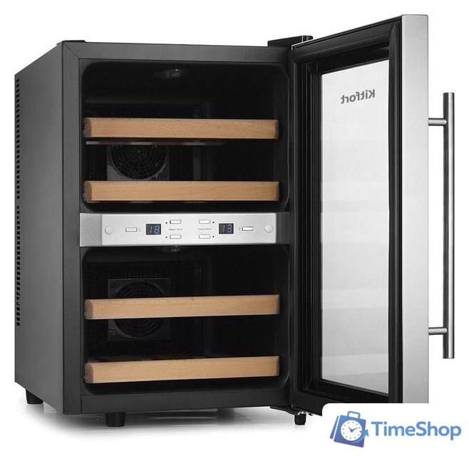 Винный шкаф Kitfort KT-2404 - Изображение №4 — Интернет-магазин Time-Shop