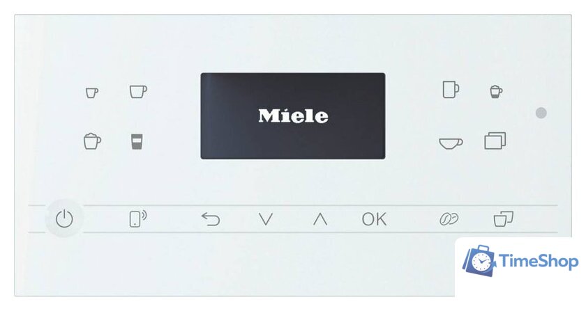 Кофемашина Miele CM 6360 (белый металлик) - Изображение №2 — Интернет-магазин Time-Shop