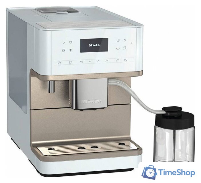Кофемашина Miele CM 6360 (белый металлик) - Изображение №3 — Интернет-магазин Time-Shop