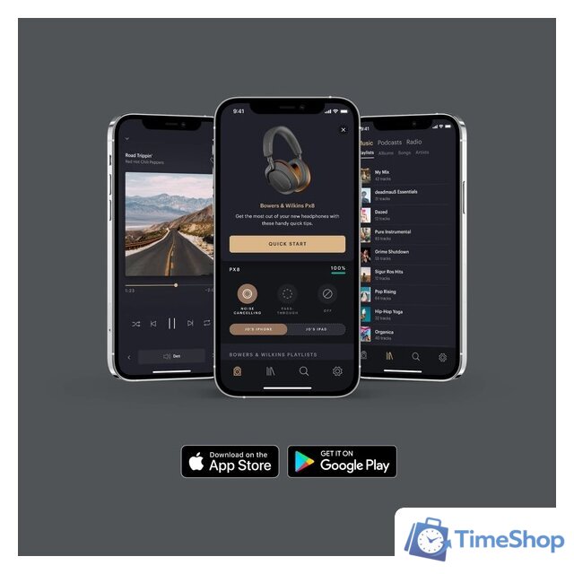 Наушники Bowers & Wilkins PX8 McLaren Edition - Изображение №3 — Интернет-магазин Time-Shop