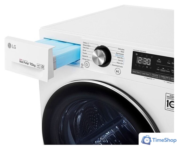 Сушильная машина LG RC10V9AV2W - Изображение №11 — Интернет-магазин Time-Shop