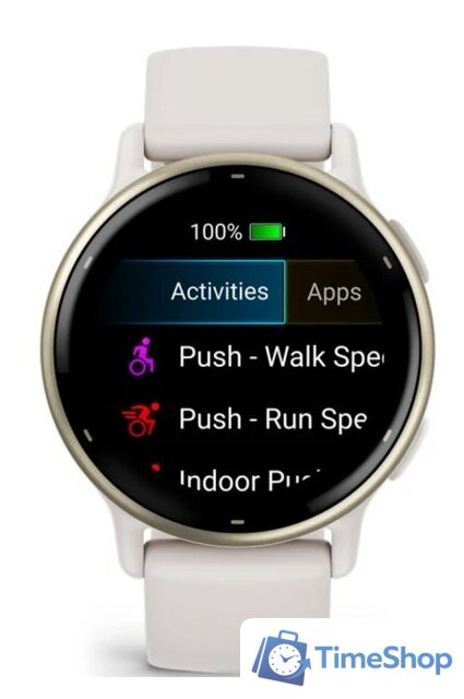 Умные часы Garmin Vivoactive 5 (слоновая кость) - Изображение №6 — Интернет-магазин Time-Shop
