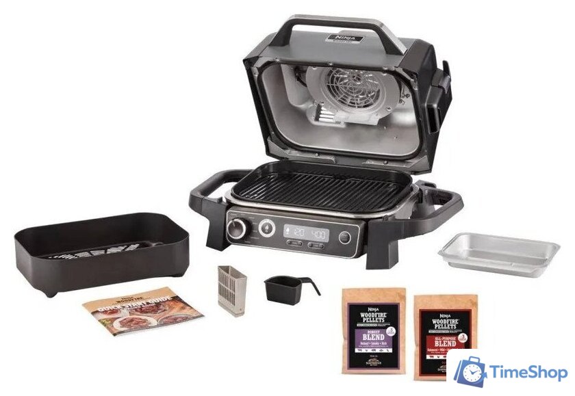 Электрогриль Ninja Woodfire OG701EU - Изображение №5 — Интернет-магазин Time-Shop