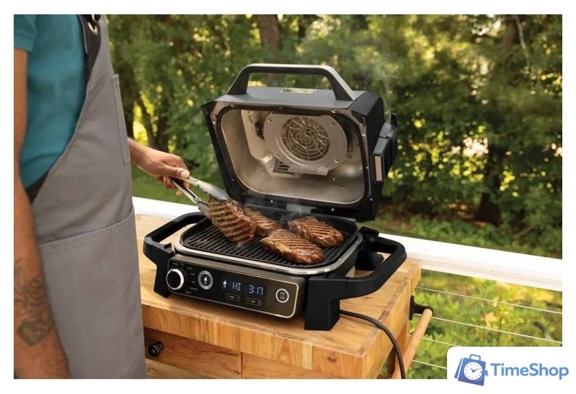 Электрогриль Ninja Woodfire OG701EU - Изображение №9 — Интернет-магазин Time-Shop