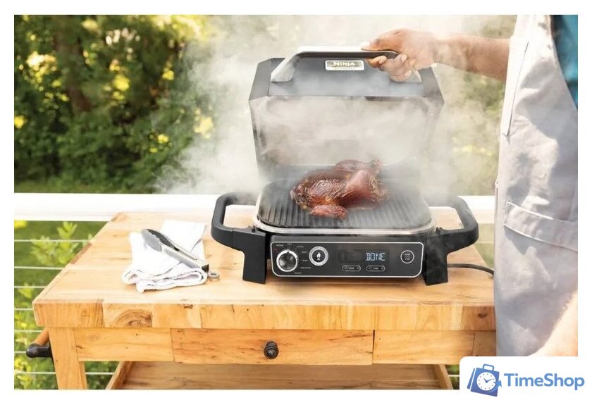 Электрогриль Ninja Woodfire OG701EU - Изображение №6 — Интернет-магазин Time-Shop