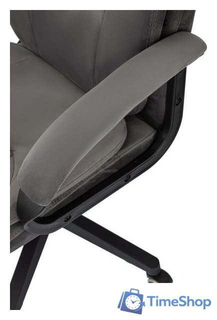 Офисное кресло Бюрократ CH-668 (темно-серый Holland 18) - Изображение №9 — Интернет-магазин Time-Shop