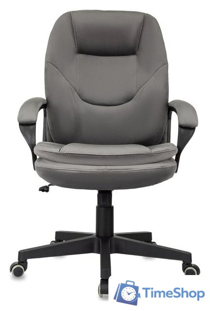 Офисное кресло Бюрократ CH-668 (темно-серый Holland 18) - Изображение №5 — Интернет-магазин Time-Shop