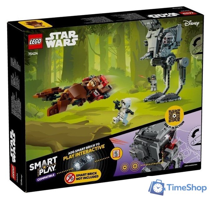 Конструктор LEGO Star Wars 75424 Smart Play Атака AT-ST на Эндор - Изображение №4 — Интернет-магазин Time-Shop