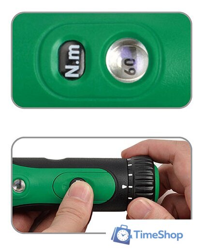 Динамометрический ключ Toptul 1/4