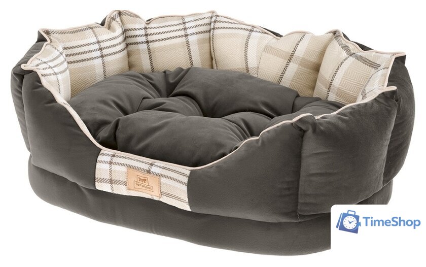 Лежак Ferplast Charles 70 (коричневый) - Изображение №1 — Интернет-магазин Time-Shop