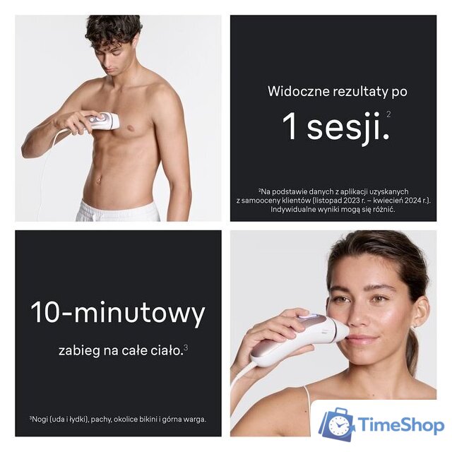 Фотоэпилятор Braun Skin i-expert Pro IPL PL7432 - Изображение №8 — Интернет-магазин Time-Shop
