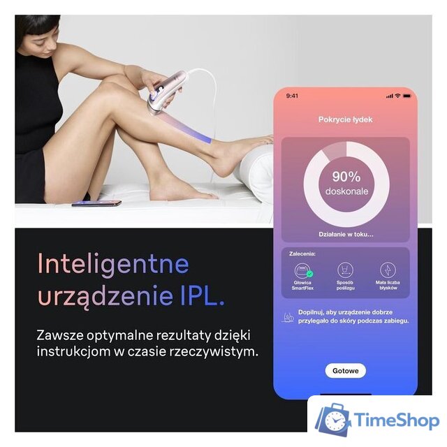Фотоэпилятор Braun Skin i-expert Pro IPL PL7432 - Изображение №6 — Интернет-магазин Time-Shop