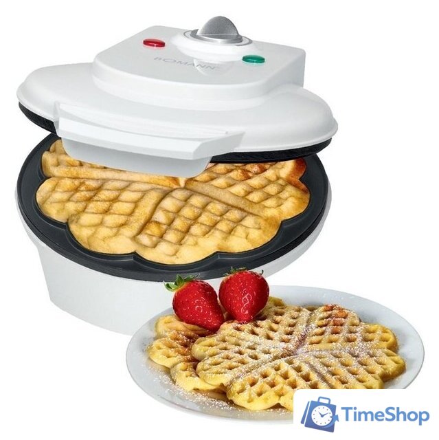 Вафельница Bomann WA 5018 CB (белый) - Изображение №1 — Интернет-магазин Time-Shop