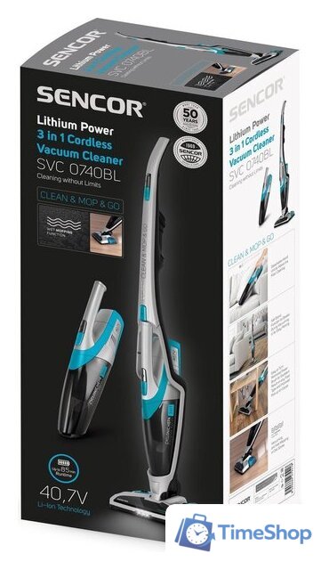 Пылесос Sencor SVC 0740BL - Изображение №24 — Интернет-магазин Time-Shop