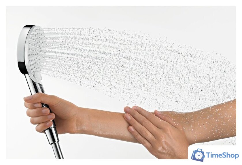 Душевая система  Hansgrohe Crometta S 240 1jet 27270000 - Изображение №5 — Интернет-магазин Time-Shop