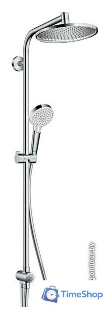 Душевая система  Hansgrohe Crometta S 240 1jet 27270000 - Изображение №1 — Интернет-магазин Time-Shop