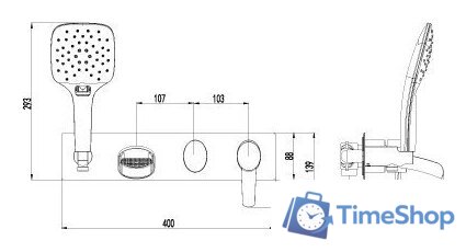 Смеситель Lemark Atlantiss LM3224C - Изображение №2 — Интернет-магазин Time-Shop