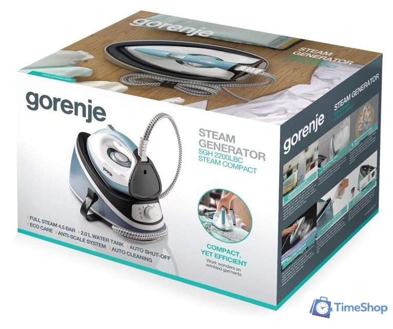 Утюг Gorenje SGH2200LBC - Изображение №2 — Интернет-магазин Time-Shop
