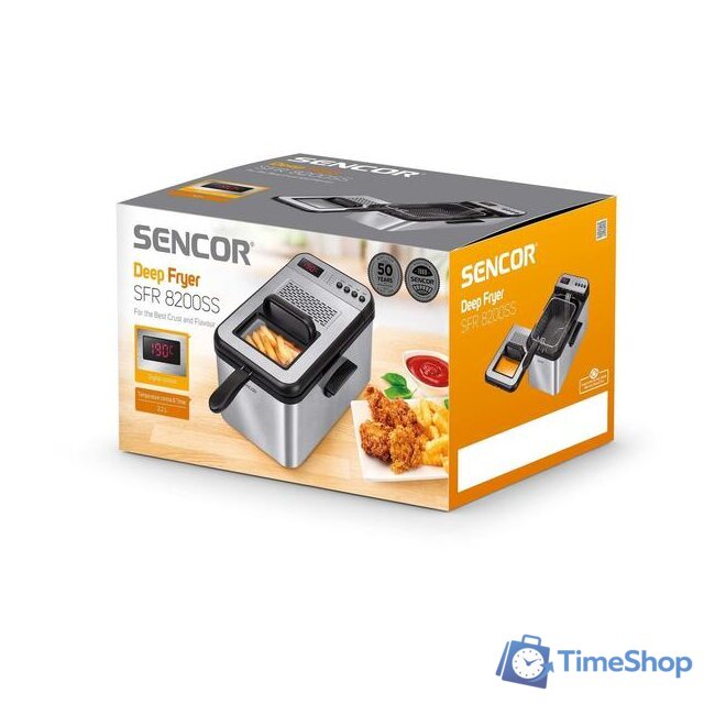 Фритюрница Sencor SFR 8200SS - Изображение №10 — Интернет-магазин Time-Shop