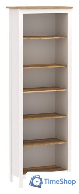 Стеллаж Mio Tesoro Сага 70 2.08.07.110.14 (белый/ясень) - Изображение №1 — Интернет-магазин Time-Shop