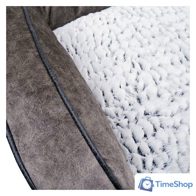 Лежак Rosewood Люкс плюш 04812/RW (серый) - Изображение №3 — Интернет-магазин Time-Shop