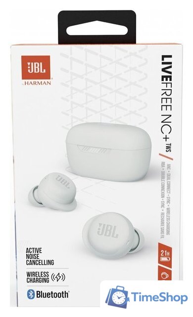 Наушники JBL Live Free NC+ (белый) - Изображение №12 — Интернет-магазин Time-Shop