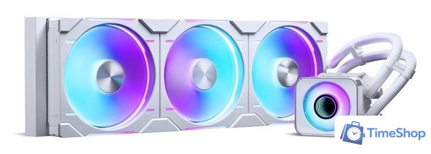 Система жидкостного охлаждения для процессора Phanteks Glacier One 420D30 White X2 PH-GO420D30_DWT02 - Изображение №1 — Интернет-магазин Time-Shop