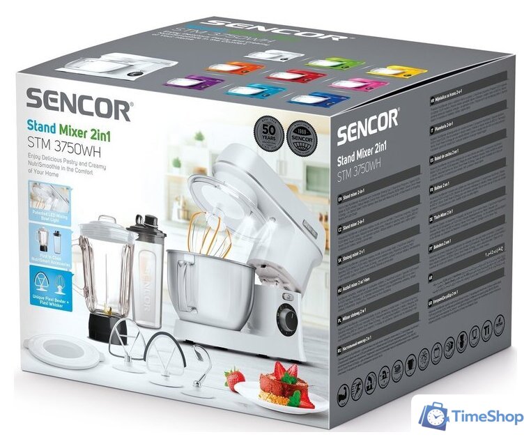 Кухонная машина Sencor STM 3750WH - Изображение №21 — Интернет-магазин Time-Shop