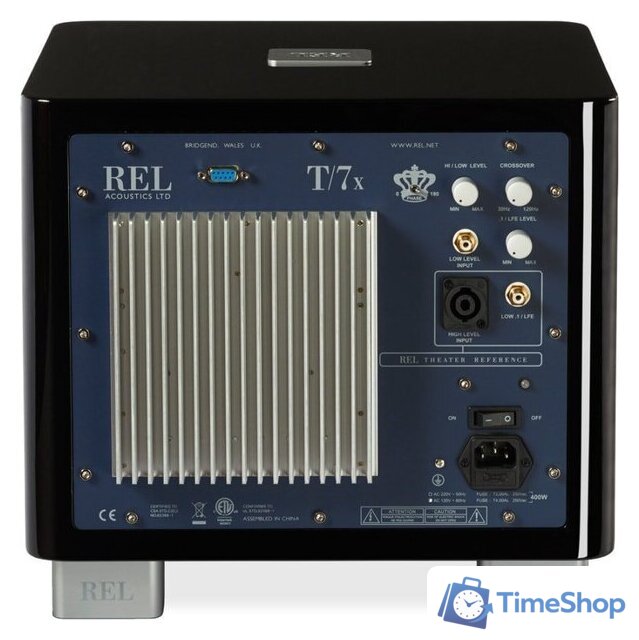 Проводной сабвуфер REL T/7x (черный) - Изображение №6 — Интернет-магазин Time-Shop