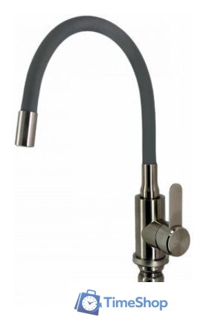 Кухонная мойка БелЭворс Styl L + смеситель W74004-9 + дозатор L405-1 (серый/сатин) - Изображение №2 — Интернет-магазин Time-Shop