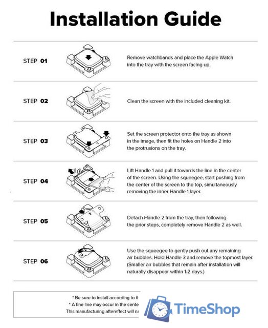 Защитная пленка Ringke Защитная Пленка Ringke Dual Easy Pro 2шт для Apple Watch 11 / 10 42 mm - Изображение №13 — Интернет-магазин Time-Shop