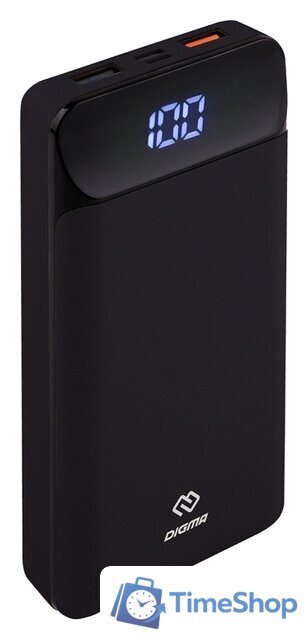 Внешний аккумулятор Digma DG-20000-PL-BK - Изображение №1 — Интернет-магазин Time-Shop