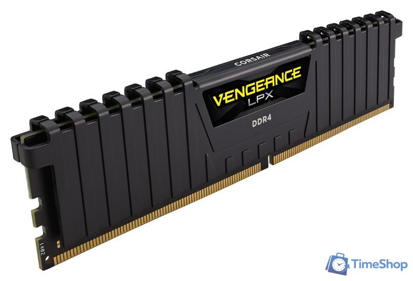 Оперативная память Corsair Vengeance LPX Black 2x8GB DDR4 PC4-21300 [CMK16GX4M2A2666C16] - Изображение №3 — Интернет-магазин Time-Shop