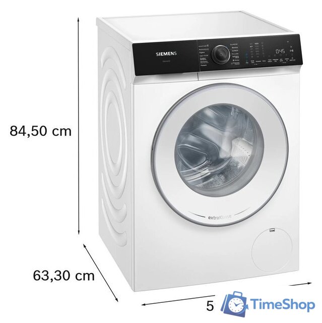 Стиральная машина Siemens iQ500 WG54H2ASPL - Изображение №7 — Интернет-магазин Time-Shop
