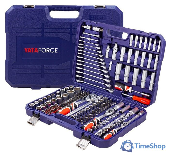 Универсальный набор инструментов Yataforce YF-38841 (216 предметов) - Изображение №4 — Интернет-магазин Time-Shop