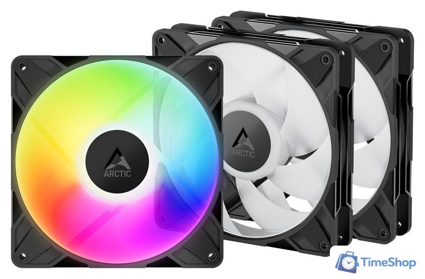 Комплект вентиляторов для корпуса Arctic P14 Pro A-RGB 3 Pack ACFAN00320A - Изображение №1 — Интернет-магазин Time-Shop