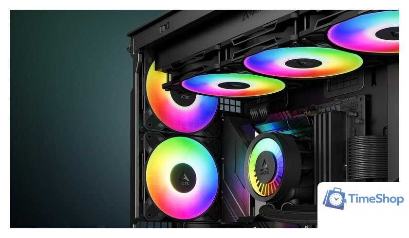 Комплект вентиляторов для корпуса Arctic P14 Pro A-RGB 3 Pack ACFAN00320A - Изображение №6 — Интернет-магазин Time-Shop