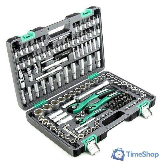 Универсальный набор инструментов Stels 14114 (151 предмет) - Изображение №4 — Интернет-магазин Time-Shop