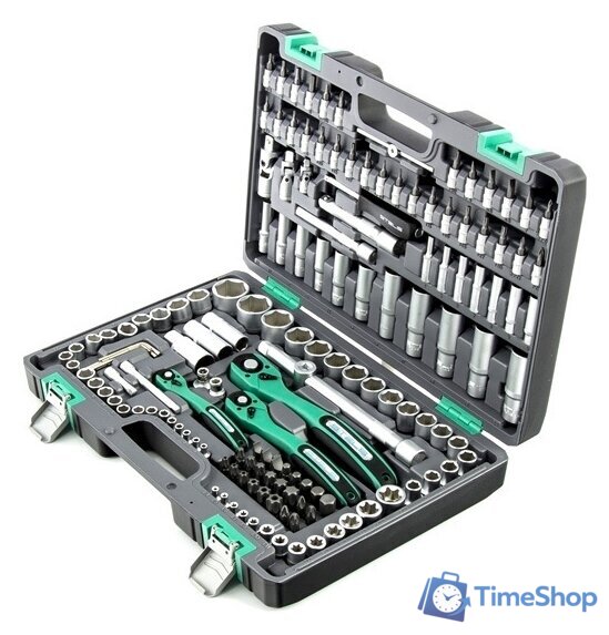 Универсальный набор инструментов Stels 14114 (151 предмет) - Изображение №2 — Интернет-магазин Time-Shop