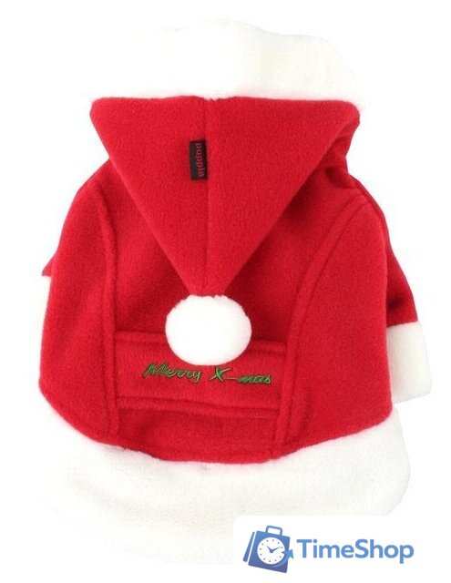 Куртка для животных Puppia Santa PDDF-SC23-RD-5L (красный) - Изображение №1 — Интернет-магазин Time-Shop