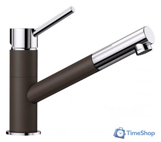 Смеситель Blanco Kano-S (хром/кофе) - Изображение №1 — Интернет-магазин Time-Shop