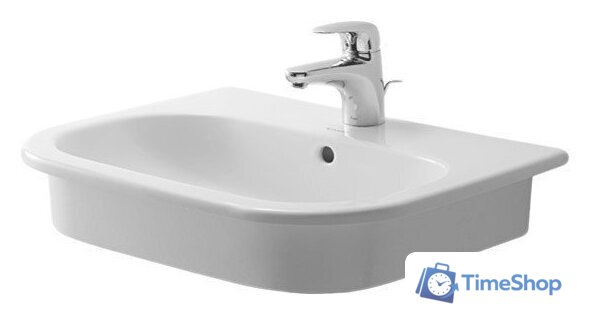 Умывальник Duravit D-Code 54.5x43.5 (0337540000) - Изображение №1 — Интернет-магазин Time-Shop