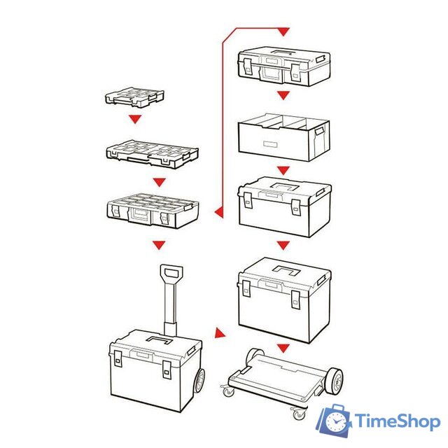 Кейс Qbrick System ONE 200 2.0 Profi RED Ultra HD Custom - Изображение №4 — Интернет-магазин Time-Shop