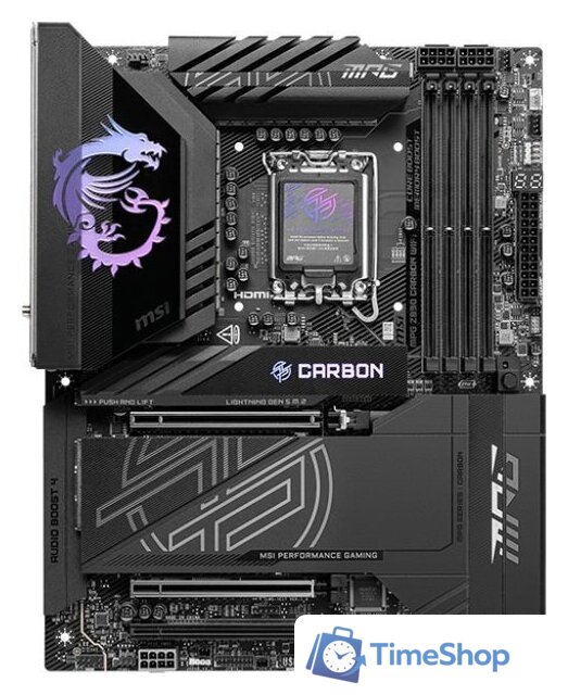 Материнская плата MSI MPG Z890 Carbon WiFi - Изображение №1 — Интернет-магазин Time-Shop