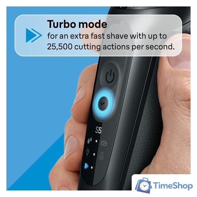 Электробритва Braun Series 5 52-B7000cc - Изображение №5 — Интернет-магазин Time-Shop