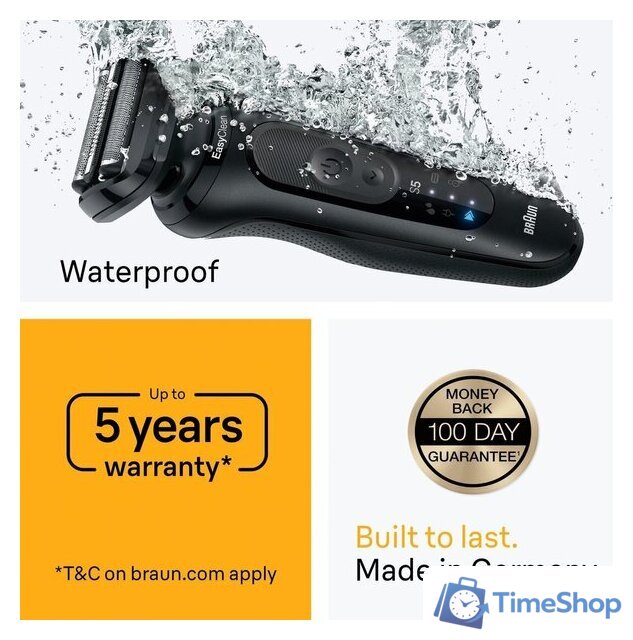 Электробритва Braun Series 5 52-B7000cc - Изображение №7 — Интернет-магазин Time-Shop