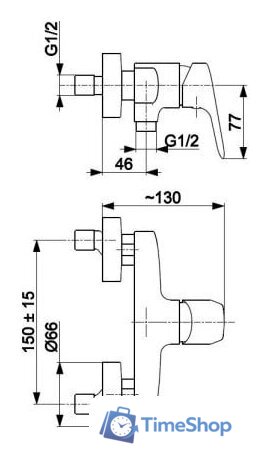 Смеситель Armatura Abasha 5236-010-00 - Изображение №4 — Интернет-магазин Time-Shop