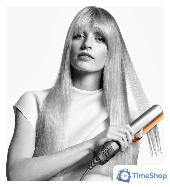 Выпрямитель Dyson Airstrait (евровилка, никель/медный) - Изображение №6 — Интернет-магазин Time-Shop